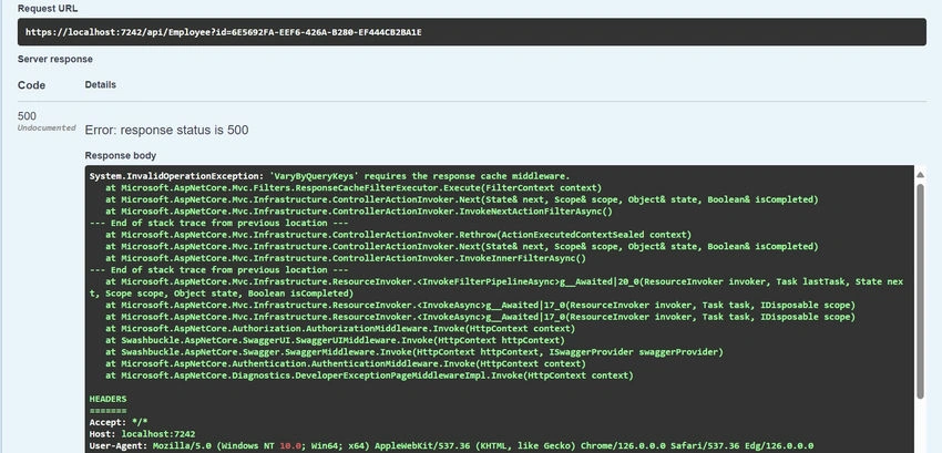 Caching Middleware