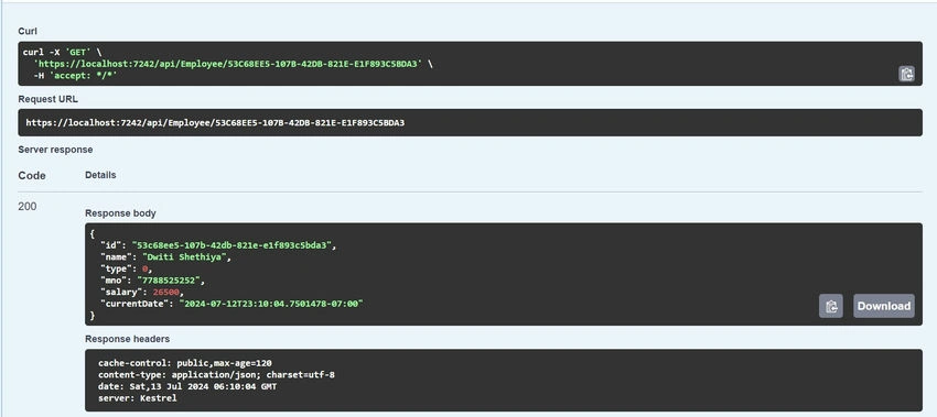 Status code