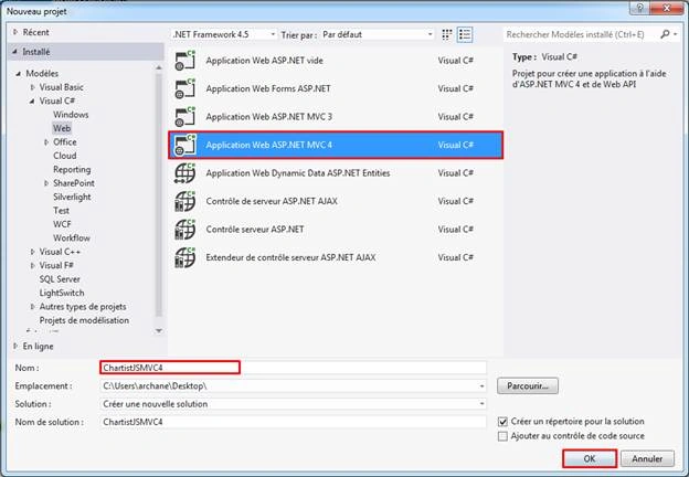 MVC application