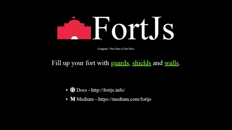 Rest API In Node.js Using TypeScript And Fort.js