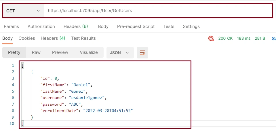 HTTP Get example