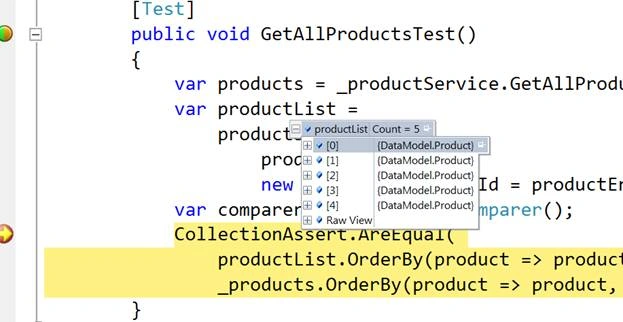 Productlist