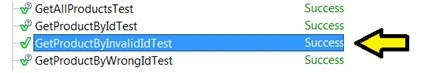 Test result