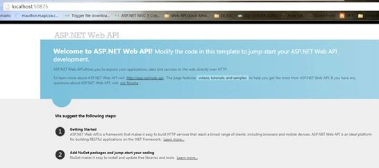 run the application