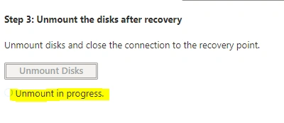 How to Restore either Data from a Virtual Server Hard drive, or the Entire Virtual Server, in any Region