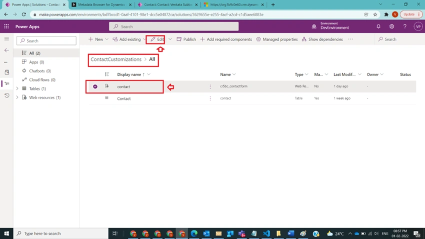 Retrieve Data Using CRMWebAPI with Webresource in Dynamics CRM
