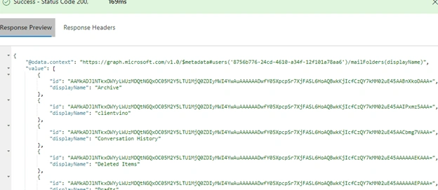 JSON data