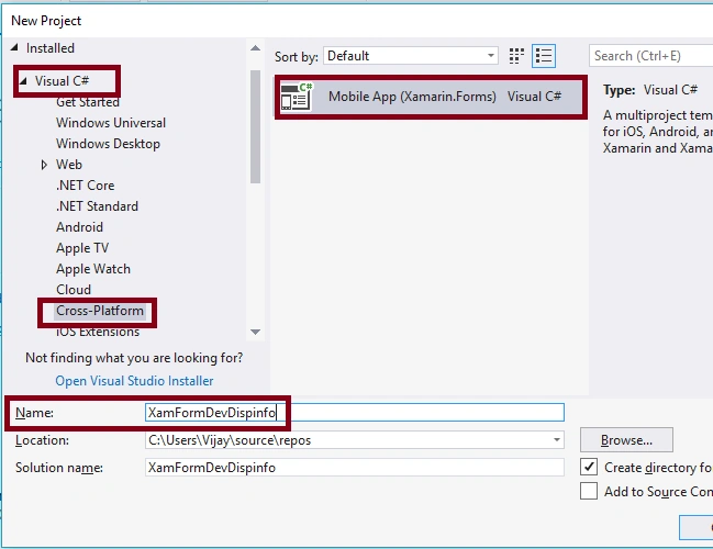 Retrieving Device Display Information in Xamarin Forms application using Xamarin Essentials for Android and UWP