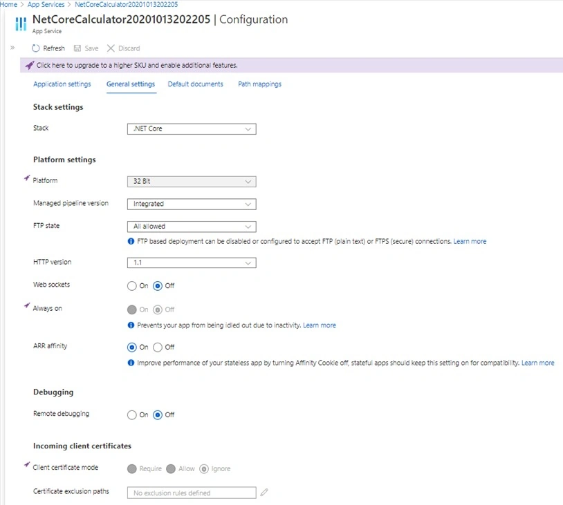 Client certificates