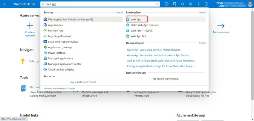 Web app