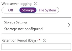 Server logging