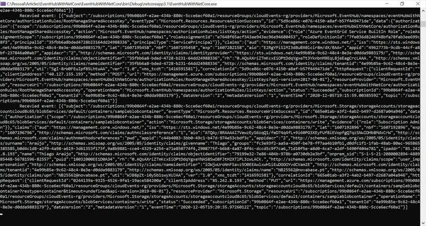Console window