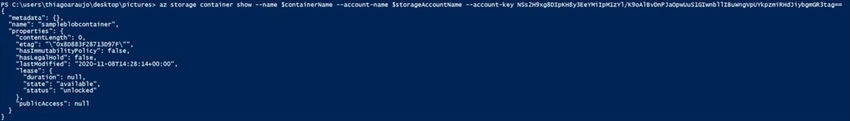  Container Properties