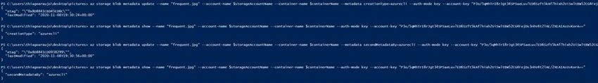 Blob Metadata