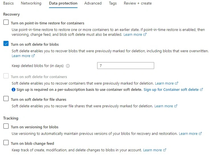 Data protection