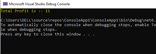 Rod Cutting Problem in C#