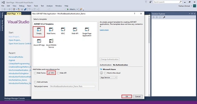 Role Based Authentication In ASP.NET MVC