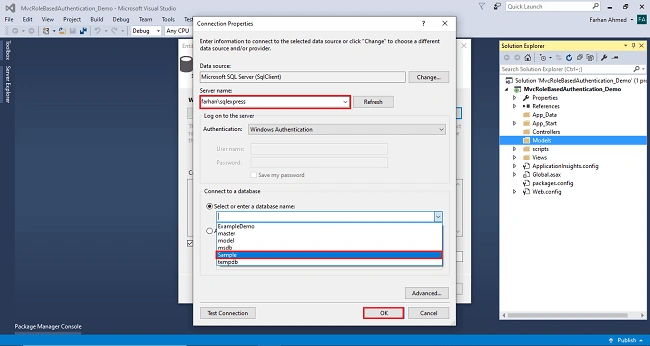 Role Based Authentication In ASP.NET MVC
