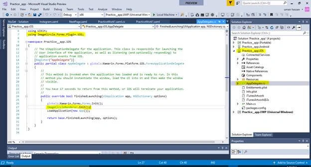 Xamarin.forms
