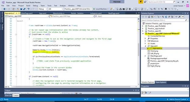 Xamarin.forms
