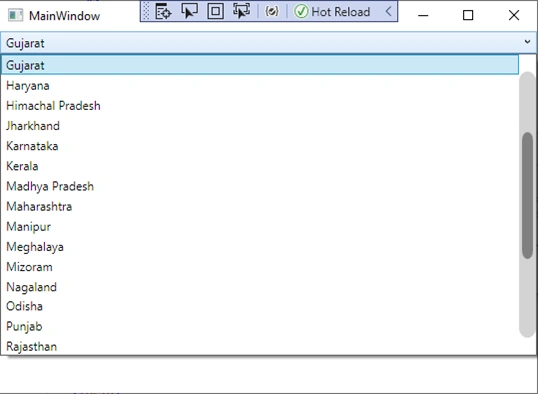 Rounded scrollbar in ListView ComboBox WPF