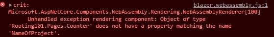 Routing 101 in Blazor