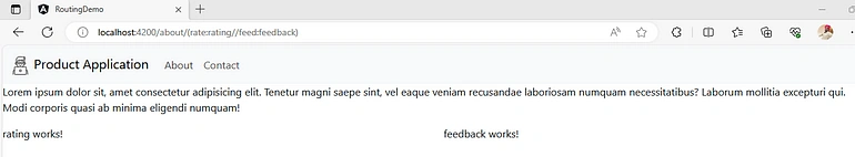 Routing in Angular