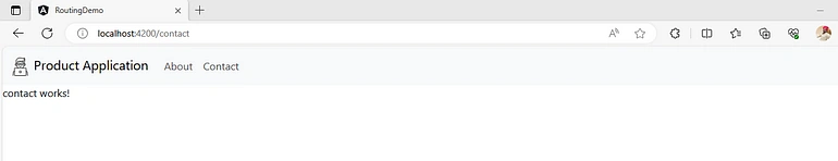 Routing in Angular