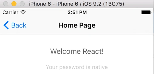 HomePage View