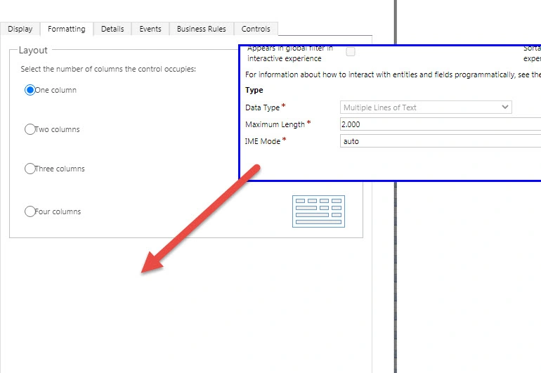 Row Layout Option Is Missing In Multiline Field