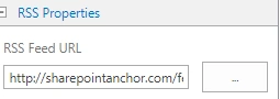 RSS Viewer Webpart