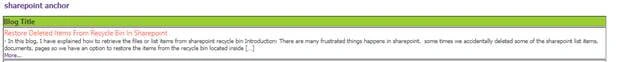 RSS Viewer Webpart