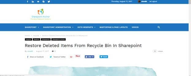 RSS Viewer Webpart