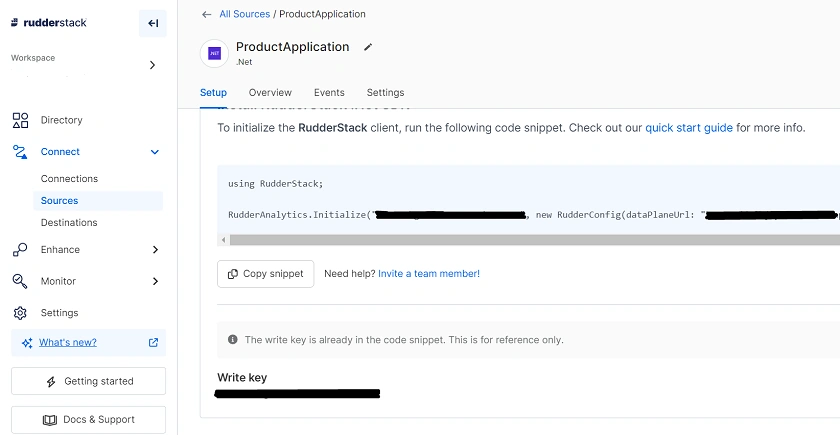 Rudderstack Introduction and Implementation using .NET Core 7 Web API