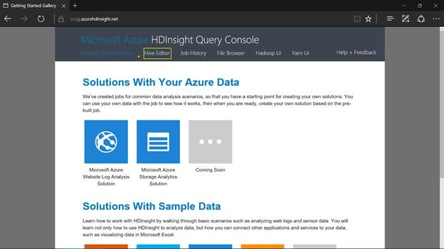 Hive Editor
