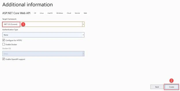 Run and test ASP.NET Core Web API Docker container locally