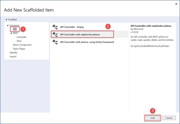 Run and test ASP.NET Core Web API Docker container locally