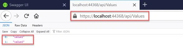 Run and test ASP.NET Core Web API Docker container locally