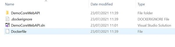 Run and test ASP.NET Core Web API Docker container locally