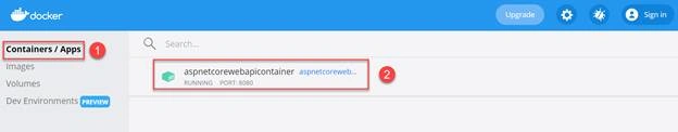Run and test ASP.NET Core Web API Docker container locally