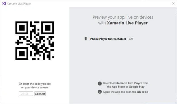 Xamarin Live Player