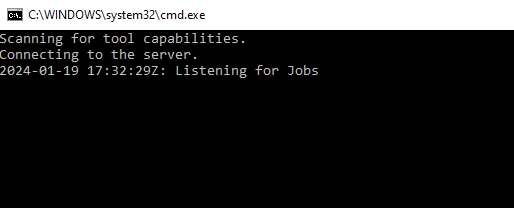 Connecting to server