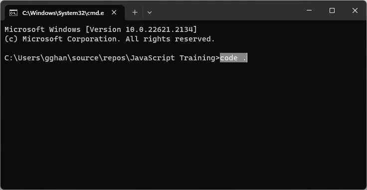 Command Prompt