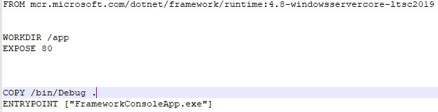 Docker File