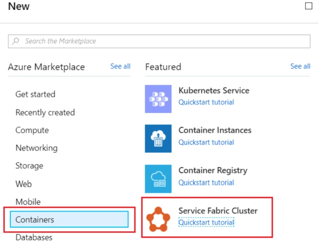 Running ASP.NET Core Application in Azure Service Fabric Cluster