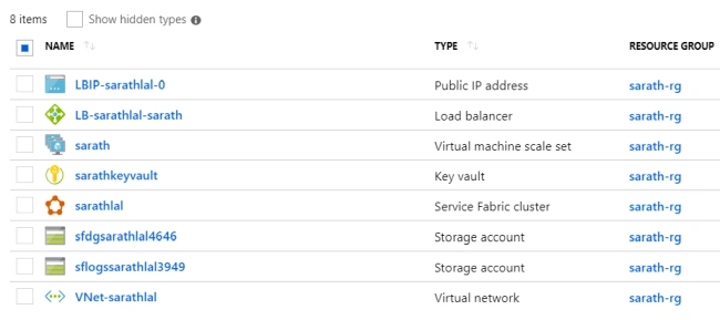 Running ASP.NET Core Application in Azure Service Fabric Cluster