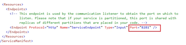 Running ASP.NET Core Application in Azure Service Fabric Cluster