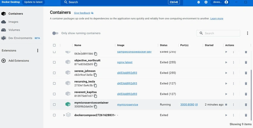 Docker Desktop