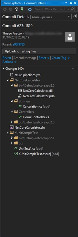 Running XUnit Tests in your build Pipelines