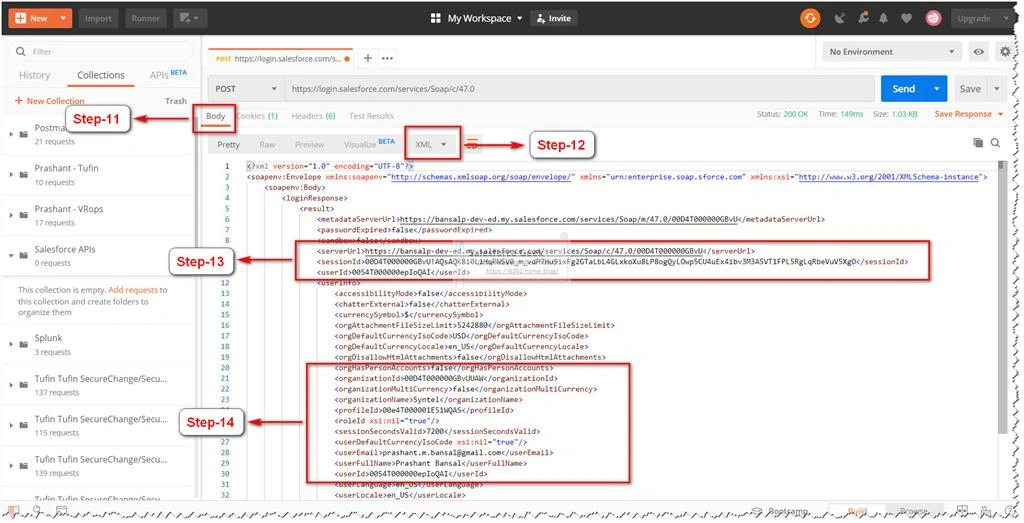 Salesforce SOAP API Authentication - Login Request